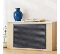 Cubierta de ventilación, Rejilla de Retorno de Aire de Aluminio de 22x28 Pulgadas / 55x70 cm - Cubierta de ventilación Decorativa Gris Oscuro para baño, Cocina, Armario y ático - Placa de re