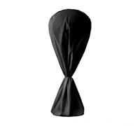 Cubierta de ventilador de pie con cremallera segura y cordón, protección contra el polvo y el humo para ventiladores redondos de pedestal, material de tela Oxford resistente (210D)