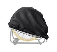 Cubierta de ventilador de tejido Oxford negro - Filtro de polvo impermeable para protección de ventilador en exteriores 170 x 170 mm (78 x 22 x 78 cm)