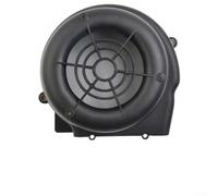 Cubierta de ventilador para scooter derecho GY6 125 150cc 157QMJ negro plástico reutilizable conducto de aire cubierta 26 x 15 x 15 cm