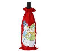 Cubierta de vino de Navidad, adornos de Navidad, decoración de Feliz Navidad 2024 para regalos de año en casa, feliz nuevo 2025, Navidad, Natal Noel