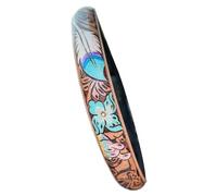 Cubierta de Volante - 15 Pulgadas - para Interior de camión | Decorativas Transpirables para Volante para Mujeres Hombres Coche Taxi SUV camión Viaje Verano Invierno