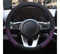 Cubierta de Volante Funda Cuero Volante Coche para Kia para Rio 2 3 4 X Line para Kombi Sedan Accesorios Interiores Cubre Volante Auto(Púrpura)