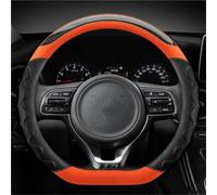 Cubierta de Volante Funda Volante Coche Forma D para Kia K5 para Optima 2019 2020 para Forte GT 2019-2021 para Ceed 2018 para Stinger 2018-2022 Cubre Volante Auto(Orage)