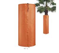Cubierta de zanahoria: protector de palmeras, protector de invierno, escudo de tallo autoadhesivo | Capa aislante con cordón para la disposición del jardín, cuidado de heladas al aire libre, seguridad