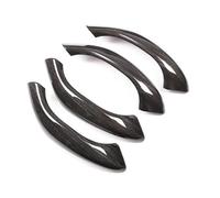 Cubierta Decorativa 4 Piezas De ABS para para X1 F48 2016-2019 para X2 F47 2018 2019 Embellecedor Manija Puerta Interior Coche Coche Pegatina Decorativa(Wood Grain)