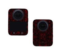 Cubierta decorativa adhesiva para cámaras de acción, diseño a prueba de arañazos, fácil de aplicar, variedad de opciones de color, adhesivo impermeable para cámara