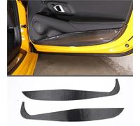 Cubierta Decorativa Alfombrillas Protectoras Paneles Puertas Coche Fibra Carbono Suave para Toyota para GR Supra para A90 2019-2022 Coche Pegatina Decorativa(Estilo 1)