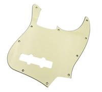Cubierta decorativa antiarañazos para bajo y bajo con 10 agujeros de precisión, escudo protector para largo plazo, escudo profesional para bajo