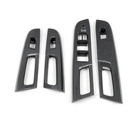 Cubierta decorativa botón Decoración del panel de botones interruptor elevalunas eléctrico estilo carbono para WRX STi 2014-2021
