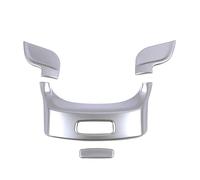 cubierta decorativa Compatible con Benz B W247 GLA H247 GLB X247 2020 2021 2022 Consola central Reposabrazos Caja almacenamiento Interruptor Botón Marco Cubierta Embellecedora(Silver)