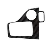 Cubierta Decorativa De ABS Con Acabado En Fibra Carbono Para Ford Para Everest Y Para Ranger 2016-2021 Volante A La Izquierda - LHD Molduras interiores de coche(Big gear panel cover)