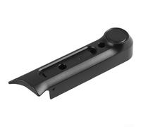 Cubierta decorativa de horquilla trasera para scooter eléctrico Ninebot E3 Pro, ligera, color negro mate, 18,2 x 4,2 x 4 cm, acabado de marco mejorado, ajuste fácil de doble cara (lado izquierdo)
