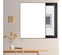 Cubierta decorativa de pared para caja eléctrica para interruptores y disyuntores, diseño vertical, protector de caja de fusibles para interiores, elegante cubierta de panel para decoración del hogar