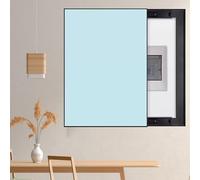 Cubierta decorativa de pared para panel eléctrico, caja de interruptores verticales para interruptor y caja de fusibles, cubierta eléctrica para interiores, protección elegante para decoración del