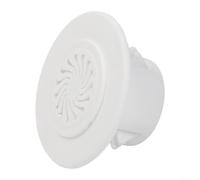 Cubierta decorativa de plástico para rejilla de ventilación de aire acondicionado y conducto de tubería de 80 mm (40 mm)