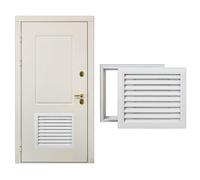 Cubierta decorativa de ventilación de aire de 2 lados, rejilla de ventilación de pared de retorno HVAC para cocina y baño, tamaño personalizado, 45 x 35 cm, elegante solución de ventilación interior