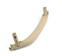 Cubierta Decorativa Panel Para X5 X6 F15 F16 2014 2015 2016 2017 2018 ABS manija interior puerta cubierta embellecedora negro y beige Funda Decoración Panel(Right Oyster)