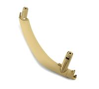 Cubierta Decorativa Panel Para X5 X6 F15 F16 2014 2015 2016 2017 2018 ABS manija interior puerta cubierta embellecedora negro y beige Funda Decoración Panel(Left Beige)