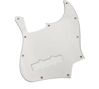 Cubierta decorativa para bajo con 10 agujeros, resistente a los arañazos, para mayor durabilidad y fácil instalación, elegante panel protector de arañazos para bajo