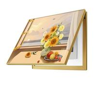 Cubierta decorativa para caja de fusibles: fácil de abrir, cerrar, limpiar e instalar, mejora la estética de salas de estar y oficinas