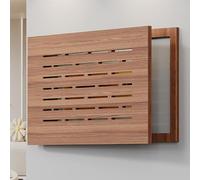 Cubierta Decorativa Para Caja De Interruptores, Cubierta Oculta Para Panel Eléctrico, Con Orificios Para Disipar El Calor, Montaje En Pared, Fácil De Instalar(Brown 2,40 * 30cm/15.7 * 11.8in)