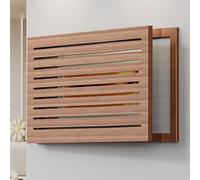 Cubierta Decorativa Para Caja De Interruptores, Cubierta Oculta Para Panel Eléctrico, Con Orificios Para Disipar El Calor, Montaje En Pared, Fácil De Instalar(Brown 1,50 * 40cm/19.7 * 15.7in)