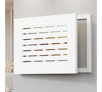 Cubierta Decorativa Para Caja De Interruptores, Cubierta Oculta Para Panel Eléctrico, Con Orificios Para Disipar El Calor, Montaje En Pared, Fácil De Instalar(White 2,60 * 40cm/23.6 * 15.7in)