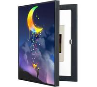 Cubierta decorativa para caja de medidor eléctrico, pintura creativa para ocultar la pared