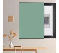 Cubierta decorativa para caja eléctrica montada en la pared, caja de interruptor vertical para interruptores de circuito, cubierta de caja de fusibles para interiores, elegante protector de panel para