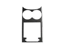 Cubierta Decorativa Para El Panel De La Ranura Del Portavasos De La Consola Central Adhesivos Interiores Para Porsche Para Macan 2014-2021 DYDGUTUFB(Carbon Fiber Look)