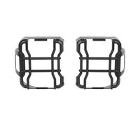 Cubierta decorativa para faro trasero de coche, cubierta decorativa Compatible con Jeep Wrangler JL 2018, 2019, 2020, 2021, 2022, 2023, 2024 Up(Black with LED hole)