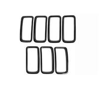 Cubierta Decorativa Para Lámpara Faro Parrilla Delantera De Coche Accesorios Exteriores Para Jeep para Renegade 2019 2020 2021 2022 2023 2024 Parrilla Delantera(Grille C)