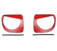 Cubierta Decorativa Para Lámpara Faro Parrilla Delantera De Coche Accesorios Exteriores Para Jeep para Renegade 2019 2020 2021 2022 2023 2024 Parrilla Delantera(Headlight B)