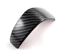 Cubierta decorativa para pomo de palanca de cambios de material ABS con aspecto de fibra de carbono para consola central Ford Ute 2023 2024 2025