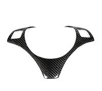 Cubierta Decorativa Para Volante De Coche, Pegatina Marco Embellecedor Para BMW E90 1 3 Series E87 E82 E88 E92 E93 X1 2005 2012(Real carbon fiber)