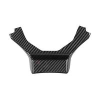 Cubierta Decorativa para Volante de Fibra de Carbono, decoración Interior de Lujo para automóviles IS RC NX CT 2014 - en, Fibra de Carbono forjada Tejida 3K con Recubrimiento