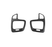 Cubierta Decorativa Salida Ventilación Aire Acondicionado Lateral Salpicadero Interior Coche ABS Para Jeep Para Compass 2017 2018 2019 2020(Matte black)