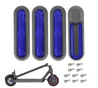 Cubierta decorativa trasera de la scooter, cubierta de la rueda lateral trasera del scooter | CUBIERTA PROTECTIVA FERSE Y CUBIERTA TRASERA! Modificación de modificación de scooter eléctrico