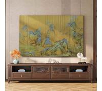 Cubierta decorativa Universal for TV de escritorio(Yellow4,75inch)