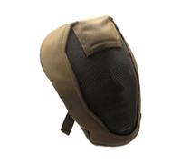 Cubierta defensiva de red de acero adaptable, cubierta completa de caras para entrenamiento de flechas, práctica al aire libre, malla de metal, cubierta de valla de tela