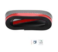 Cubierta del alerón del Labio del Parachoques Delantero del Coche de 2,5 m Color de Fibra de Carbono de Goma Universal para camión