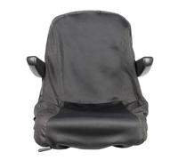 Cubierta del asiento del tractor - Protector de cortacésped impermeable, cojín de servicio pesado | Guardia de asiento del vehículo de jardín duradero, organizador de bolsillo elástico ajustable para