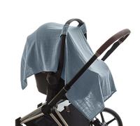 Cubierta del asiento para el automóvil para bebés - gasa 20x7x2cm ligero transpirable | Cárno infantil Cár sèat, protección UV, viajes al aire libre, excursión familiar, enfermería de privacidad ŕ | V