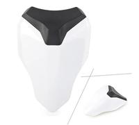 Cubierta del Asiento Trasero ABS para Ducati para EVO 848 1098 1198 2007-2012 Cubierta Asiento Trasero Motocicleta Pasajero Trasero Carenado Parabrisas Trasero Carenado de Capó(Blanco)