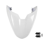 Cubierta del Asiento Trasero Cubierta De Asiento Tipo Sillín Pasajero Trasero Carenado Joroba Dura Motocicleta para Monster 821 797 1200 S 2018-2020 Cubierta de carenado(Blanco)
