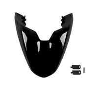 Cubierta del Asiento Trasero Cubierta De Asiento Tipo Sillín Pasajero Trasero Carenado Joroba Dura Motocicleta para Monster 821 797 1200 S 2018-2020 Cubierta de carenado(Black)