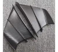 Cubierta del Asiento Trasero para CBR650R para CBR 650R 2019-2023 Espejos Motocicleta Winglets Delanteros ala Aerodinámica Alas Laterales Alerón Carenado Cubierta del Asiento(C Matte Black)