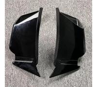 Cubierta del Asiento Trasero para CBR650R para CBR 650R 2019-2023 Espejos Motocicleta Winglets Delanteros ala Aerodinámica Alas Laterales Alerón Carenado Carenado de Carenado(A Black)