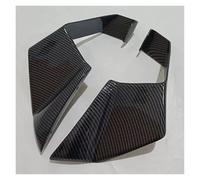 Cubierta del Asiento Trasero para Kawasaki para ZX10R para ZX-10R 2008-2024 Winglets De Motocicleta Aerodinámico Alas Laterales Alerón Carenado Carenado de Capó(B Carbon Look)